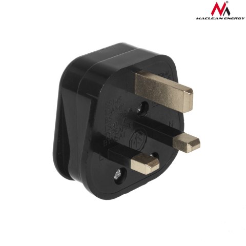 MCE193 52067 Wtyk UK czarny do montażu na kabel 13A 230V UK 3 Pin MCE193 52067 Wtyk UK czarny do montażu na kabel 13A 230V UK 3 Pin