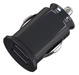 PLS34B Ładowarka samochod 2xusb 2.1a