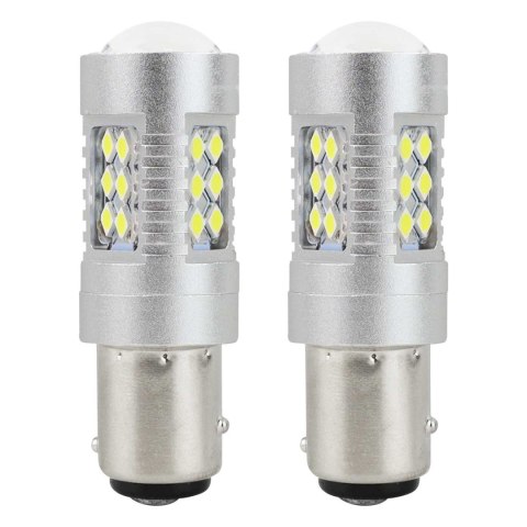 Żarówki led canbus 3030 24smd 1157 bay15d p21/5w white 12v 24v amio-01438 Żarówki led canbus 3030 24smd 1157 bay15d p21/5w white 12v 24v amio-01438