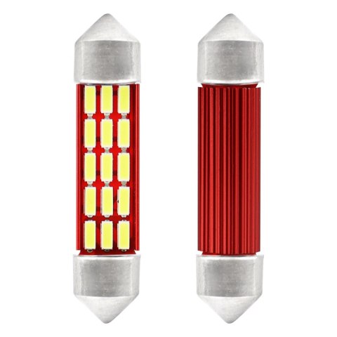 Żarówki led canbus 4014 20smd festoon c5w c10w c3w 41mm white 12v 24v amio-01634 Żarówki led canbus 4014 20smd festoon c5w c10w c3w 41mm white 12v 24v amio-01634