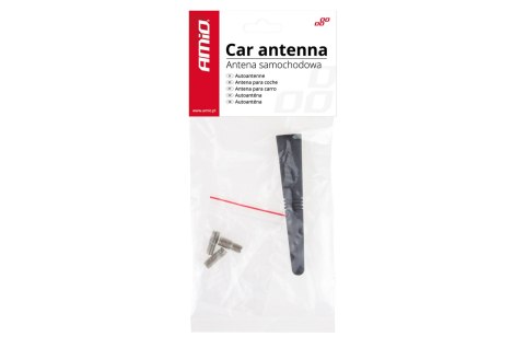Antena samochodowa maszt anteny 9 cm z 3 adapterami 5/6/7mm antm09 amio-01509 Antena samochodowa maszt anteny 9 cm z 3 adapterami 5/6/7mm antm09 amio-01509