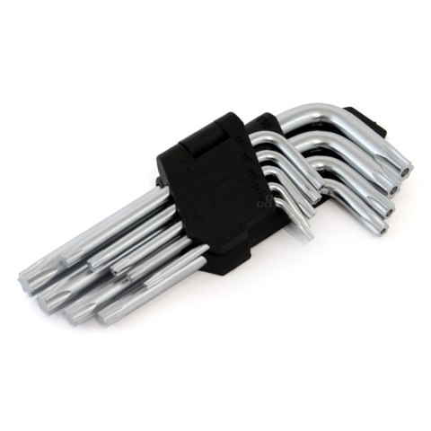 Klucze torx krótkie crv 9 szt. amio-01040