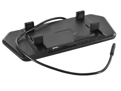 Monitor lcd 7cali w lusterku wstecznym 12v usb sd