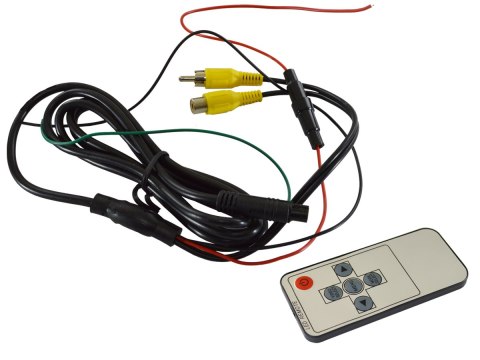 Monitor lcd 7cali w lusterku wstecznym 12v usb sd