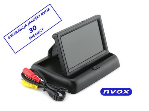 Nvox rm403 monitor samochodowy cofania lub wolnostojący lcd 4,3cali cala av 12v Nvox rm403 monitor samochodowy cofania lub wolnostojący lcd 4,3cali cala av 12v