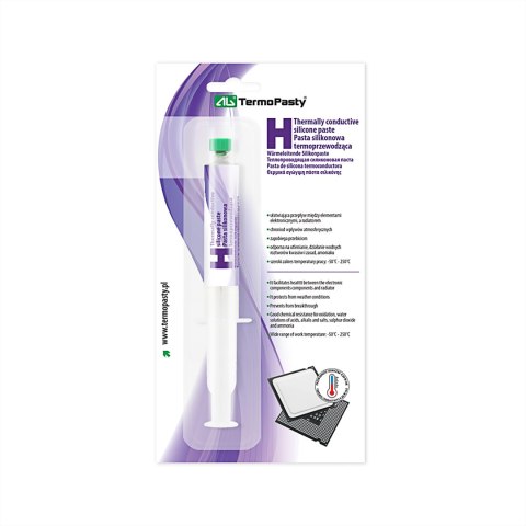 Pasta silikonowa H 25g strzykawka AG AGT-056 Pasta silikonowa H 25g strzykawka AG AGT-056