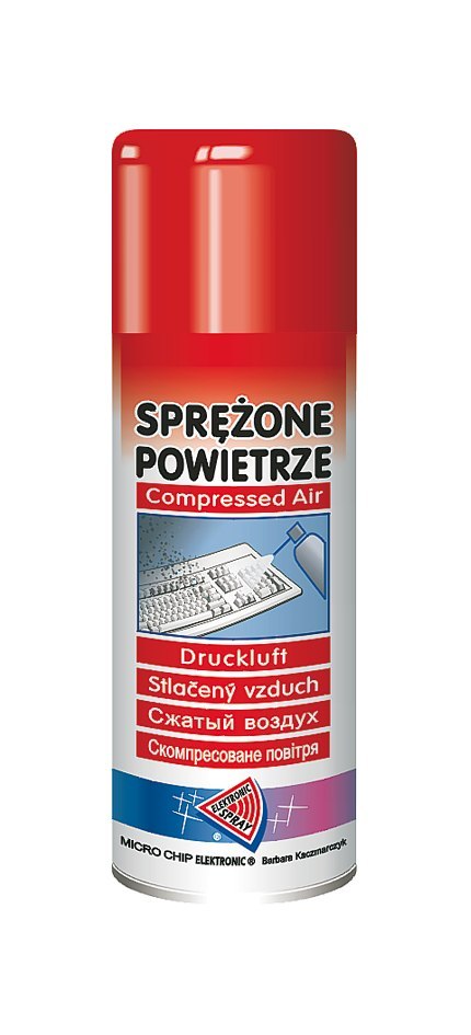 Sprężone powietrze 400ml.-palne MICROCHIP ART.015 Sprężone powietrze 400ml.-palne MICROCHIP ART.015