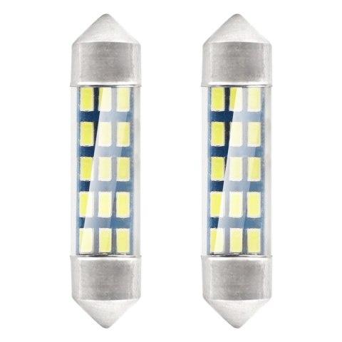 Żarówki led standard 3014 15smd festoon c5w c10w c3w 39mm white 12v amio-01091 Żarówki led standard 3014 15smd festoon c5w c10w c3w 39mm white 12v amio-01091