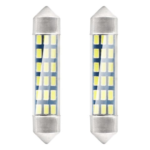 Żarówki led standard 3014 18smd festoon c5w c10w c3w 41mm white 12v amio-01092 Żarówki led standard 3014 18smd festoon c5w c10w c3w 41mm white 12v amio-01092