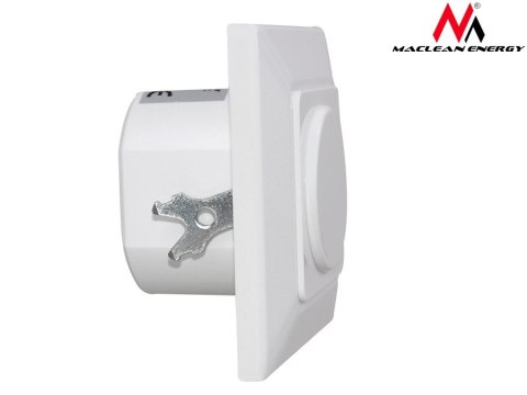 Czujnik ruchu Maclean, mikrofalowy do puszki, zasięg 5m-15m, 1200W, MCE132