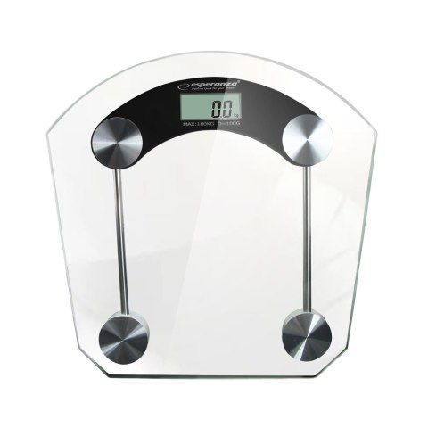 EBS008K Esperanza cyfrowa waga łazienkowa pilates czarna EBS008K Esperanza cyfrowa waga łazienkowa pilates czarna