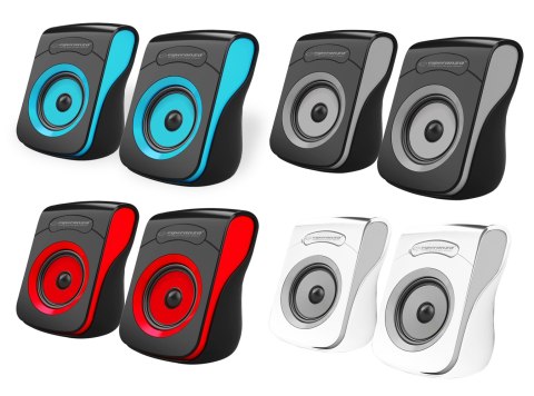 EP140KR Esperanza głośniki 2.0 usb flamenco czarno-czerwone EP140KR Esperanza głośniki 2.0 usb flamenco czarno-czerwone