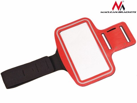 Etui na telefon na ramię czerwony 4,8" Maclean MC-405 R