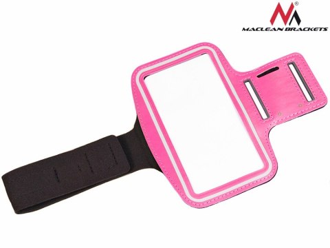 Etui na telefon na ramię różowy 4,8" Maclean MC-405 P