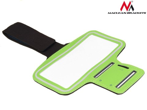 Etui na telefon na ramię zielony 4,8" Maclean MC-405 G