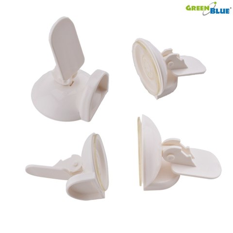 Blokada drzwi przesuwnych 2szt GreenBlue GB116 biała Blokada drzwi przesuwnych 2szt GreenBlue GB116 biała