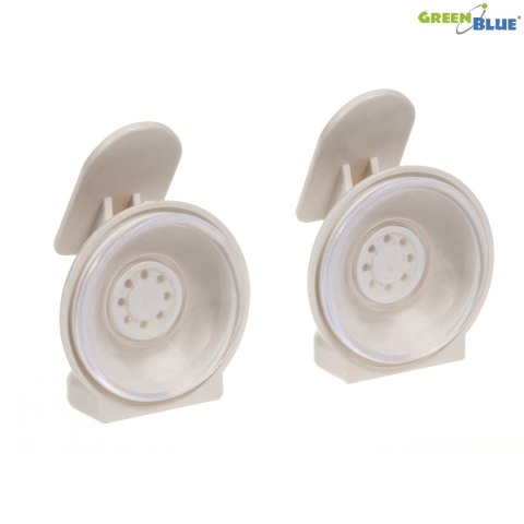 Blokada drzwi przesuwnych 2szt GreenBlue GB116 biała Blokada drzwi przesuwnych 2szt GreenBlue GB116 biała