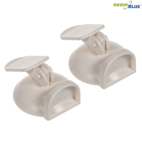 Blokada drzwi przesuwnych 2szt GreenBlue GB116 biała Blokada drzwi przesuwnych 2szt GreenBlue GB116 biała