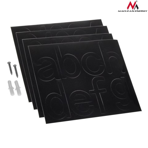 Lampa solarna LED Maclean, z numerem domu, MCE172