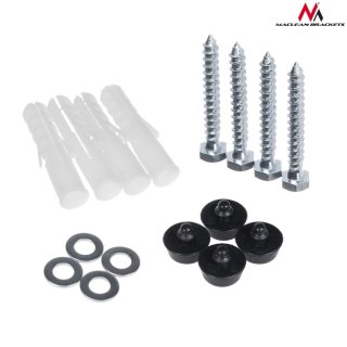 Uchwyt do kuchenki mikrofalowej Maclean, do 35 kg, czarny, MC-807