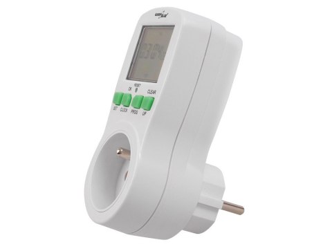 Włącznik czasowy - timer cyfrowy GreenBlue, 16 programów, max 240 programów, GB107