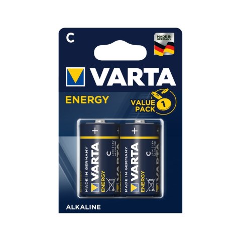 Bateria alkaliczna VARTA LR14 ENERGY 2szt./bl. Bateria alkaliczna VARTA LR14 ENERGY 2szt./bl.