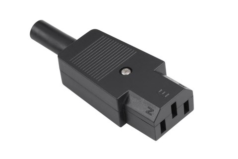 Gniazdo AC 3PIN na kabel komput. Gniazdo AC 3PIN na kabel komput.