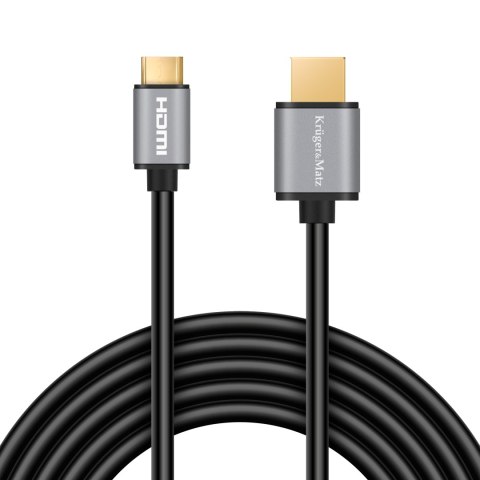 Kabel HDMI - mini HDMI 1.8m Kruger&Matz Basic Kabel HDMI - mini HDMI 1.8m Kruger&Matz Basic
