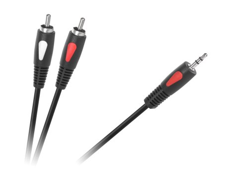 Kabel wtyk jack 3.5 - 2RCA 10m Cabletech Eco-Line Kabel wtyk jack 3.5 - 2RCA 10m Cabletech Eco-Line