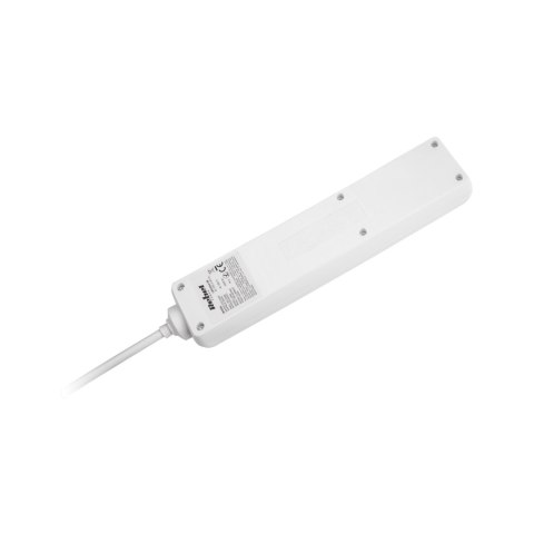 Przedłużacz sieciowy Rebel 5 gniazd, bez przełacznika, 3m (1,5mm)
