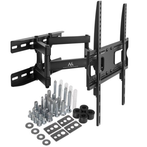 Uchwyt do telewizora lub monitora Maclean, uniwersalny, max VESA 400x400, 26-65", 30kg, czarny, MC-760