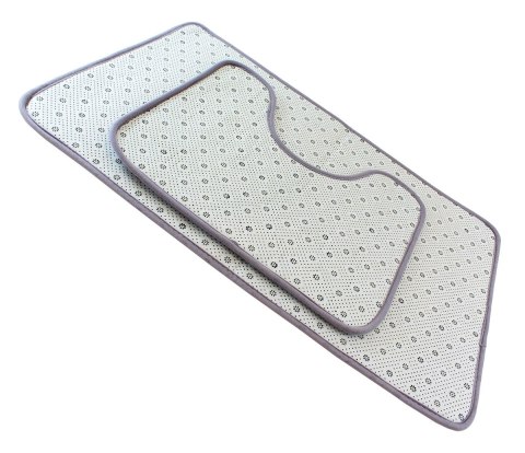 AG491D Dywanik łazienkowy 2el. beż