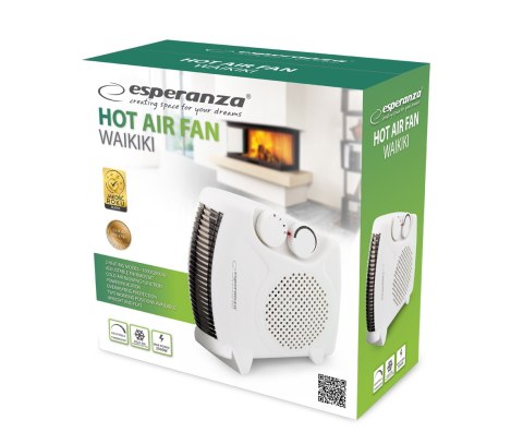 EHH004 Esperanza termowentylator 1000w/2000w waikiki