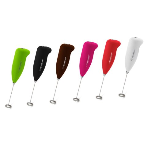 EKF001K Esperanza spieniacz do mleka ręczny latte czarny EKF001K Esperanza spieniacz do mleka ręczny latte czarny