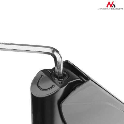 Uchwyt do monitora Maclean, podwójne ramię, ze sprężyną gazową, 17"-32", 8 kg, MC-775