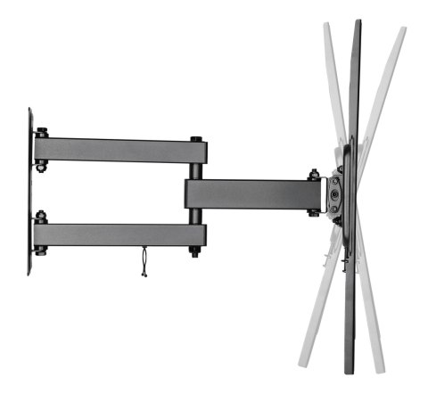 Uchwyt do ściany Kruger&Matz do LED TV 32-55 cali czarny (regulacja w pionie i w poziomie) Uchwyt do ściany Kruger&Matz do LED TV 32-55 cali czarny (regulacja w pionie i w poziomie)