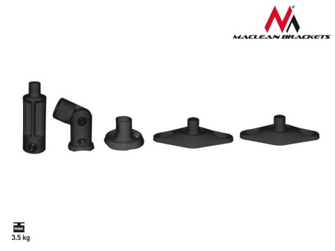 Uchwyt głośnikowy Maclean, do kolumn, komplet 2 szt, MC-528