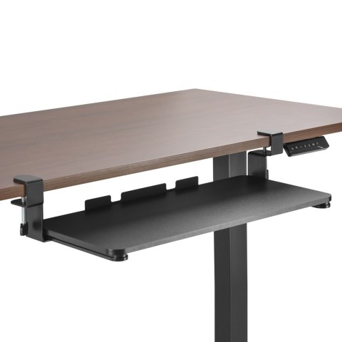 Uchwyt na klawiaturę podbiurkowy Maclean, regulowany, MC-839