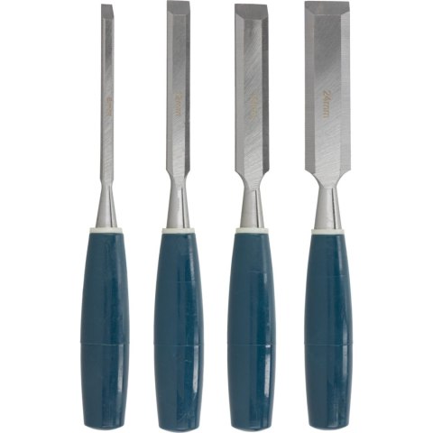 Dłuta do drewna kpl. 4 szt. 6,12,18,24mm Dłuta do drewna kpl. 4 szt. 6,12,18,24mm