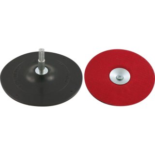 Dysk-przystawka fi=125mm,trzpień fi=6mm(rzep+wkręt) proline