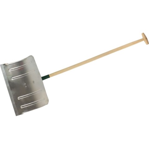 Łopata śnieg.sz.480mm w.310mm alu. okucie bl. t.drew.32mm Łopata śnieg.sz.480mm w.310mm alu. okucie bl. t.drew.32mm