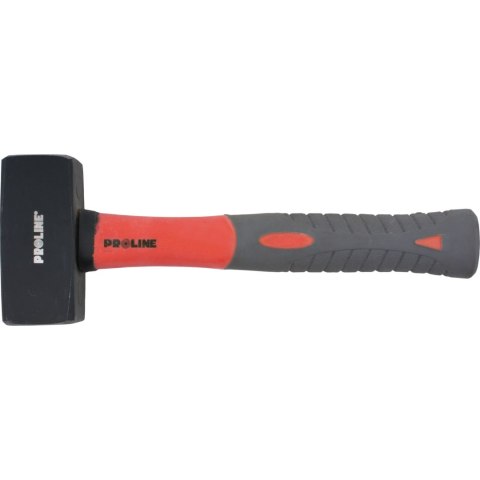 Młotek kamieniar. 1,0kg, rączka z wł. szkl. 75%, gs proline Młotek kamieniar. 1,0kg, rączka z wł. szkl. 75%, gs proline