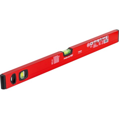 Poziomnica alu, 2 lib., frez., d.0,5mm/1m, 60cm, proline hd Poziomnica alu, 2 lib., frez., d.0,5mm/1m, 60cm, proline hd