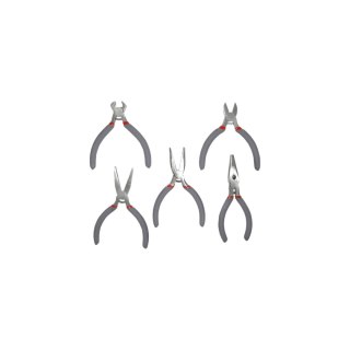 Szczypce precyzyjne 'micro' 120mm - kpl. szt.5 proline