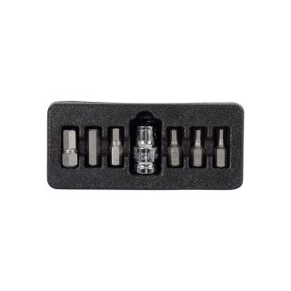 Zestaw końcówek hex h4-h12, 7 szt., s2 proline