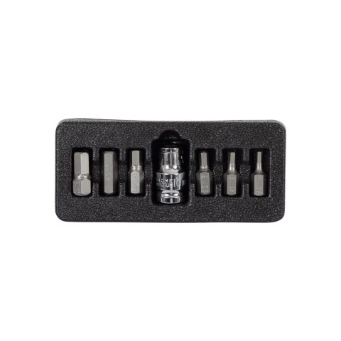 Zestaw końcówek hex h4-h12, 7 szt., s2 proline