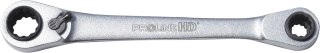 Klucz z grzechotką 4w1, 16x17x18x19mm, proline "hd"