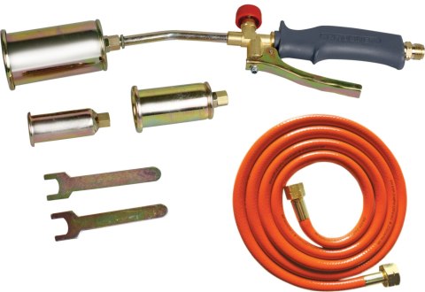 Palnik dekarski z dyszami 25, 35, 50mm, wąż 2m, proline