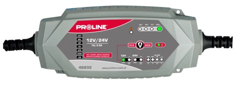 Prostownik inwertorowy 12v/24v,7a/3.5a ce proline