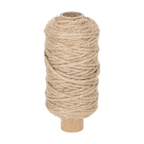 Sznurek jutowy pakowy fi=2.5mm motek ok.100g szt.1 Sznurek jutowy pakowy fi=2.5mm motek ok.100g szt.1
